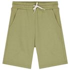 Boys White, Orange & Green Shorts Set, 2, hi-res