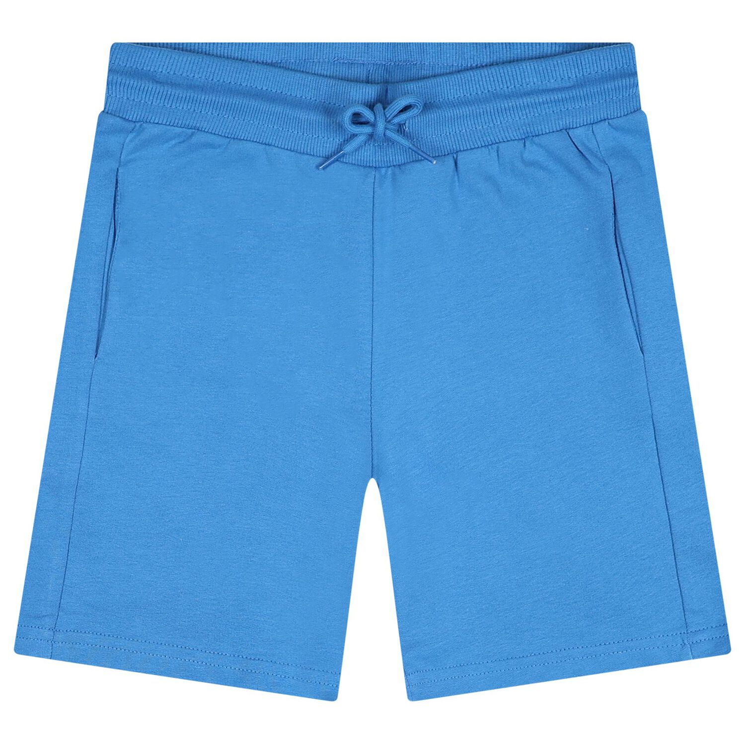 Boys White & Blue Shark Shorts Set, 1, hi-res