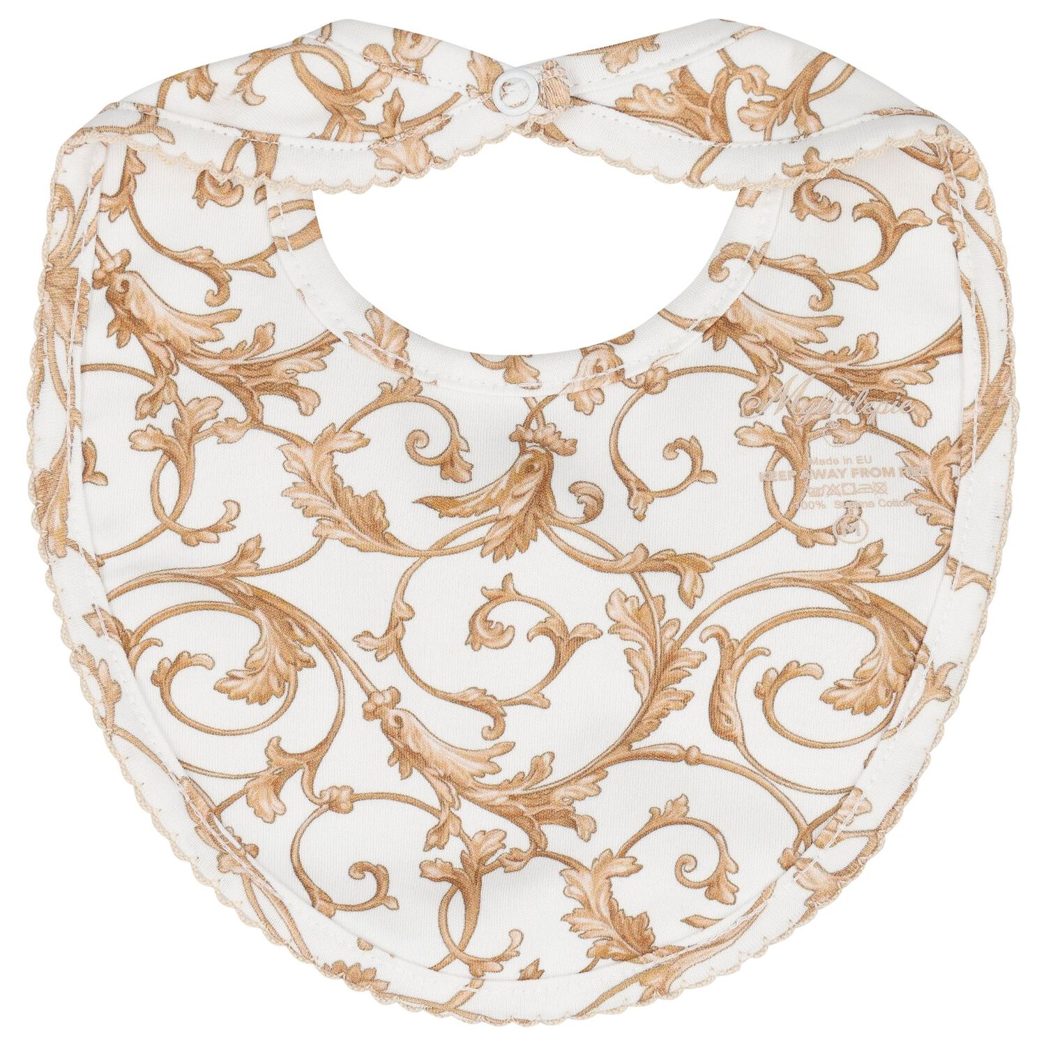 White & Gold Babygrow Gift Set (3 Piece), 1, hi-res