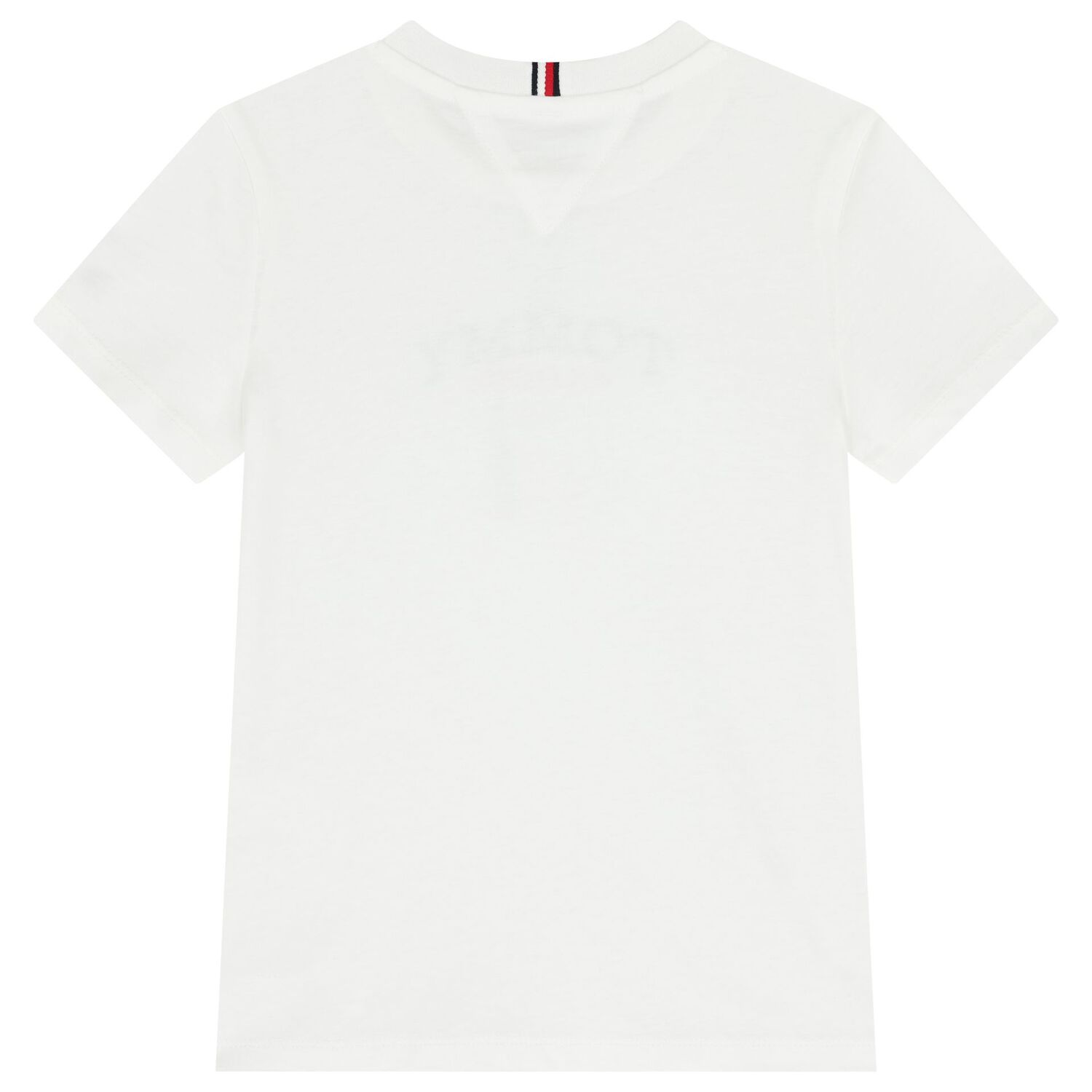 Boys White Logo T-Shirt, 4, hi-res