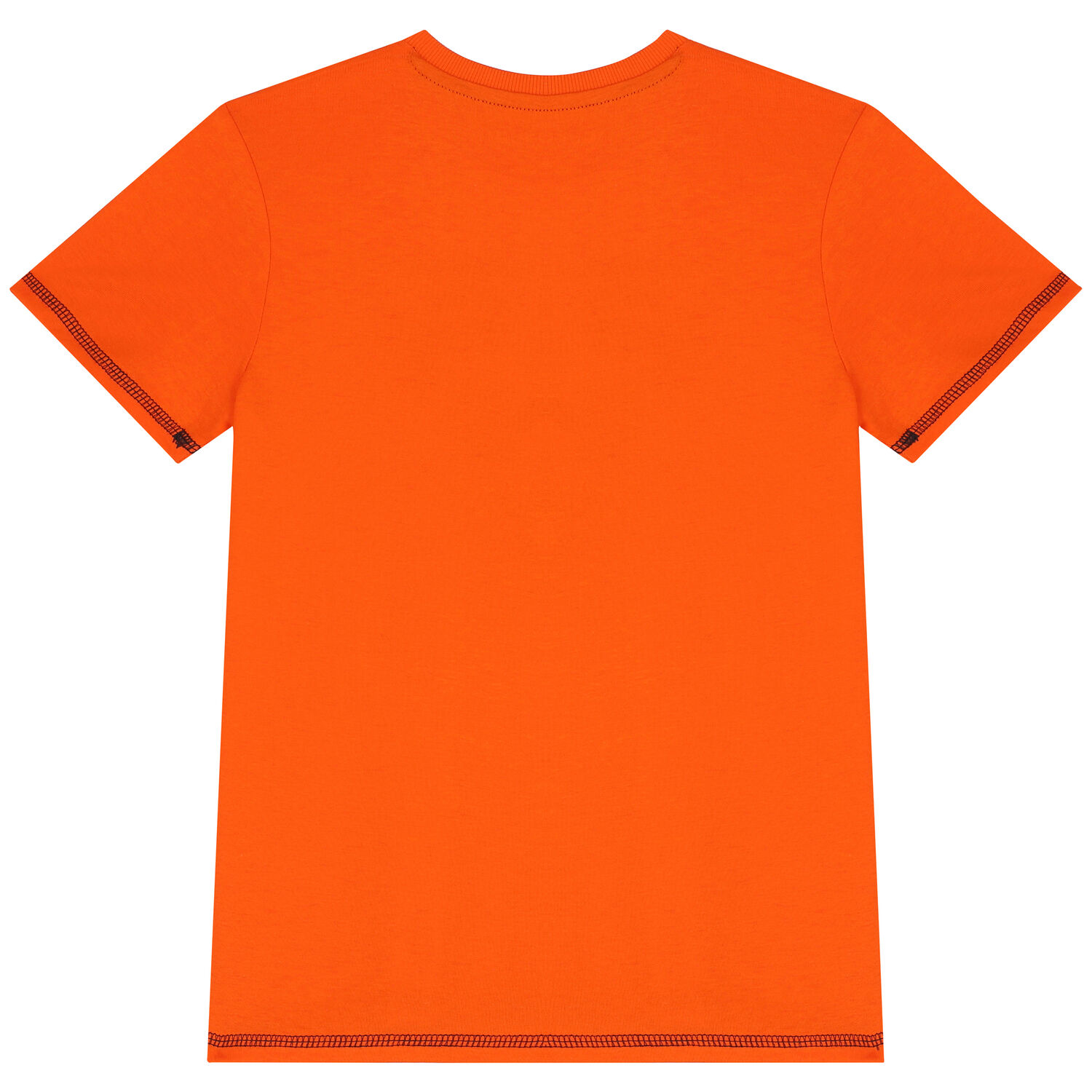 Boys Orange Logo T-Shirt, 3, hi-res