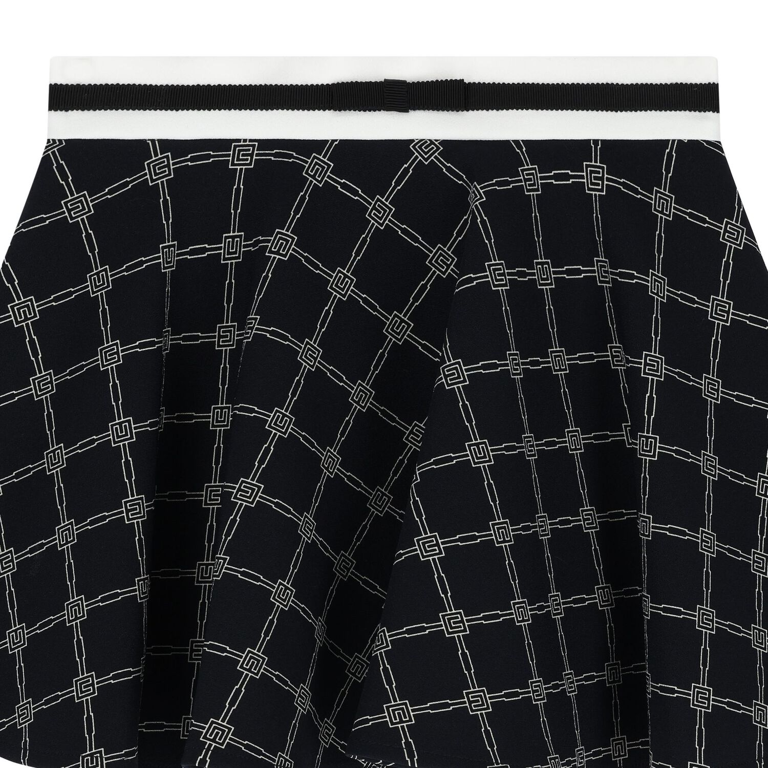 Girls Navy Blue Logo Skirt, 1, hi-res image number null