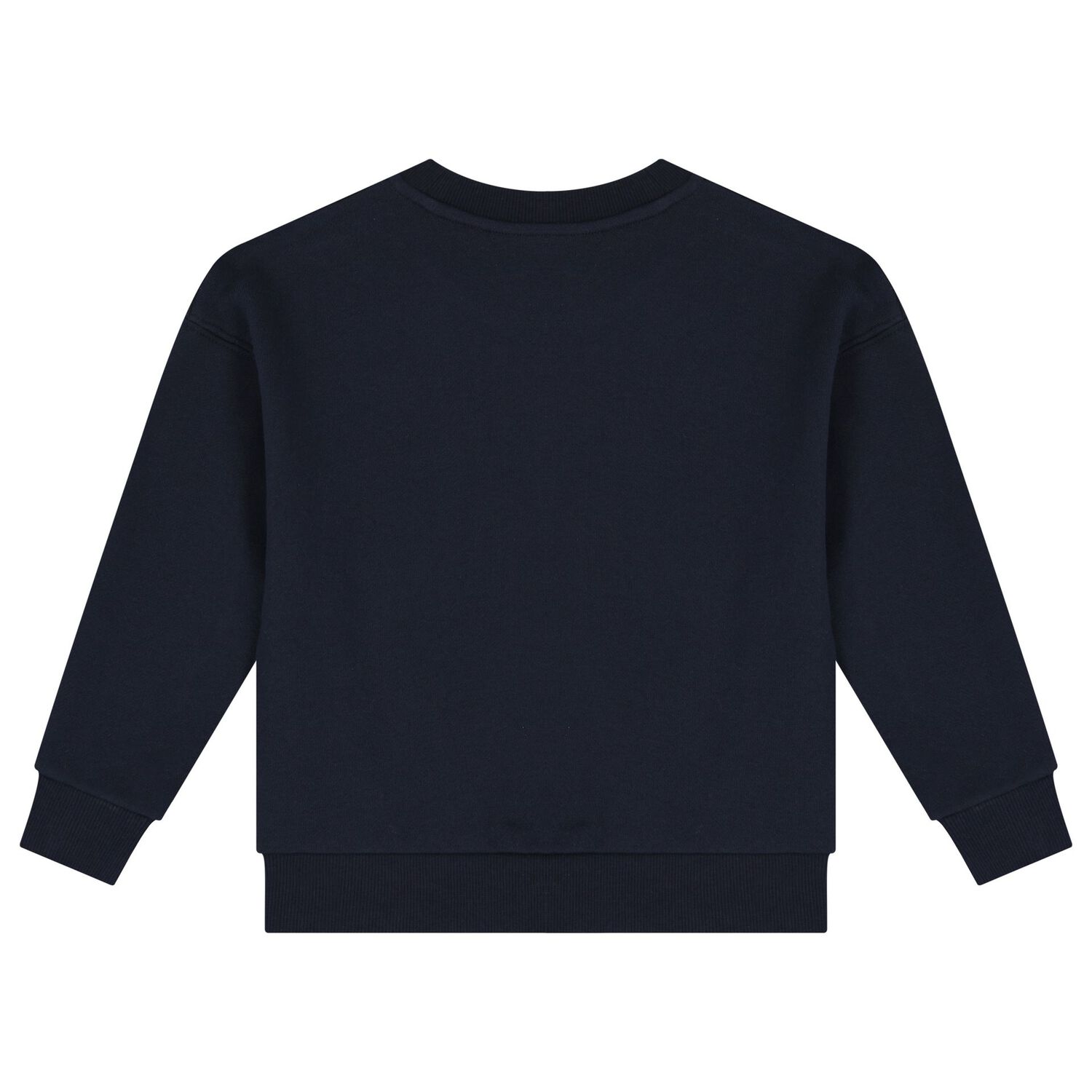 Boys Navy Blue Logo Sweatshirt, 1, hi-res
