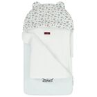 مدس بطبعة تيدى باللون الأبيض و الازرق , 2, hi-res