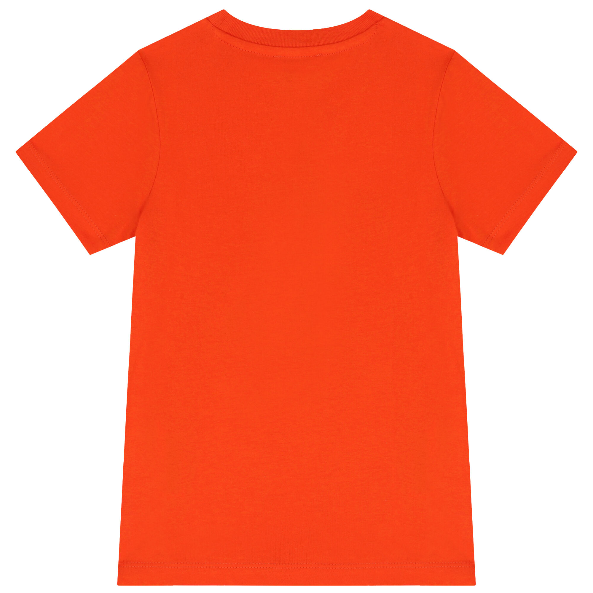 KENZO KIDS Boys Orange Varsity Tiger T Shirt Junior Couture UAE