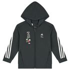 توب  هودي بالشعار باللون الرمادي, 1, hi-res