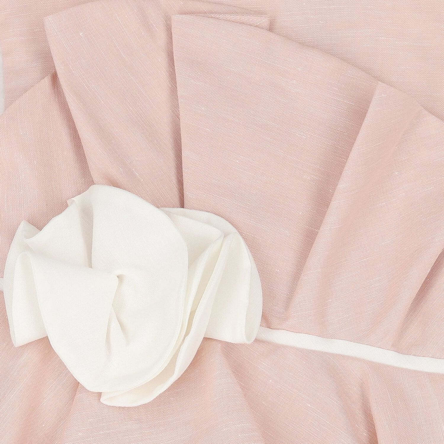 Girls Pink Flower Ruffled Dress, 1, hi-res image number null