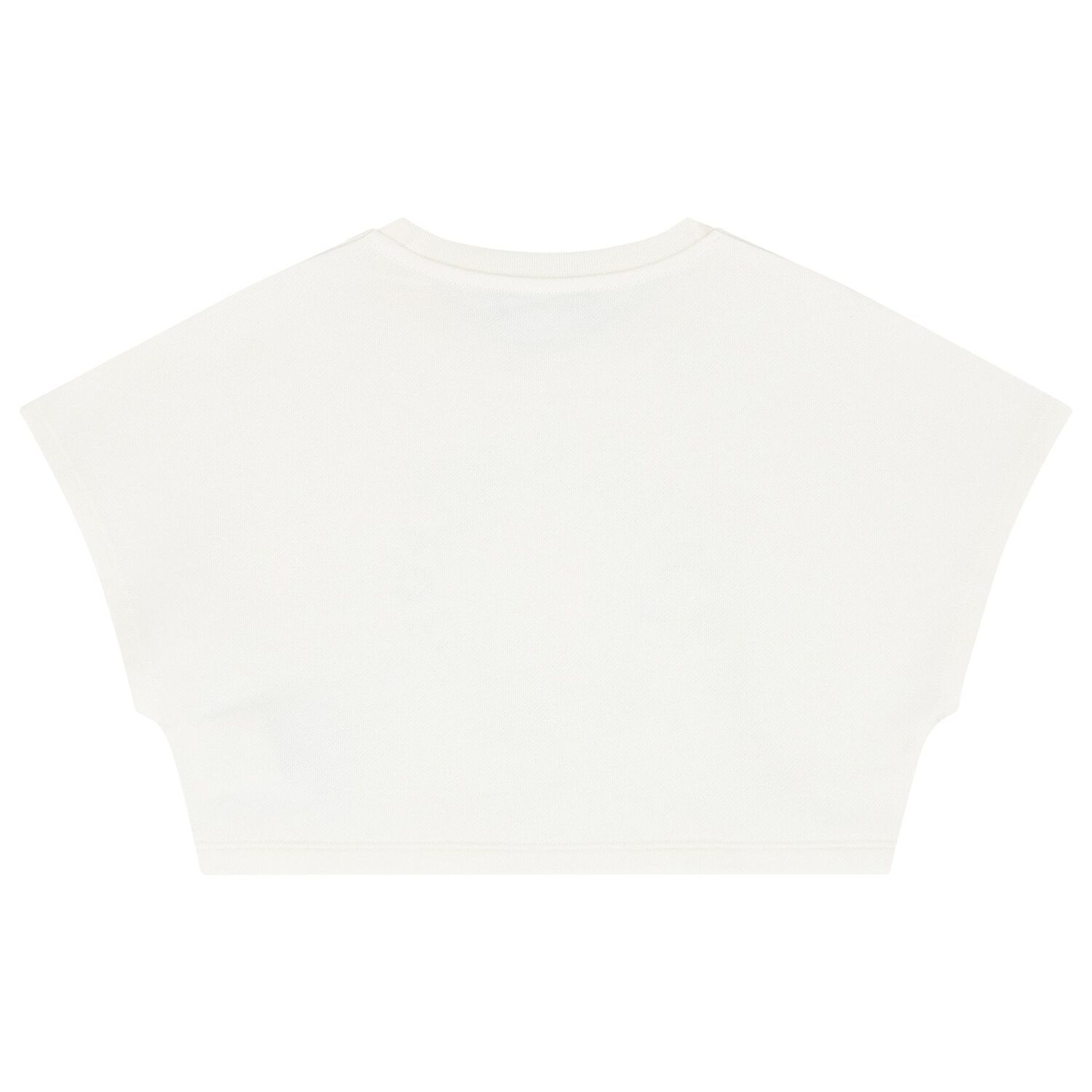 Girls Ivory Logo T-Shirt, 1, hi-res image number null