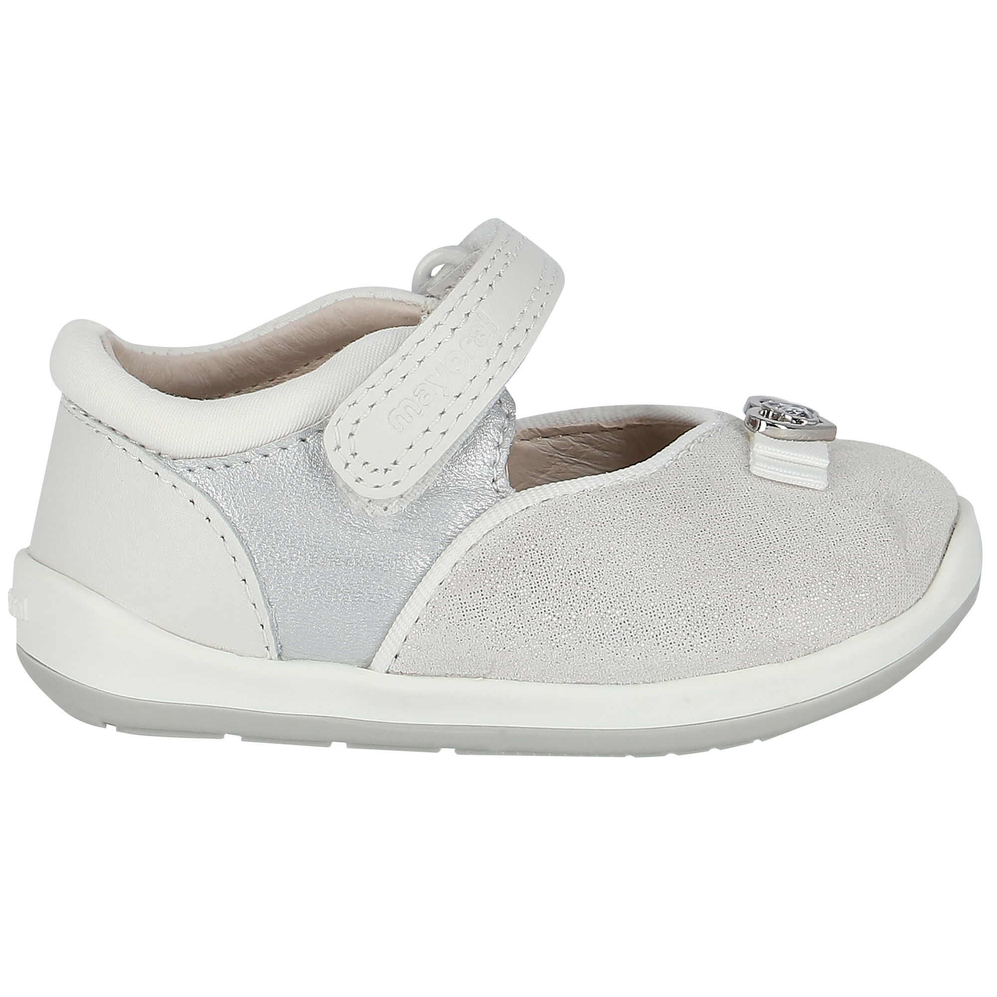 Mayoral First Steps Baby Girls Metallic Shoes Junior Couture UAE