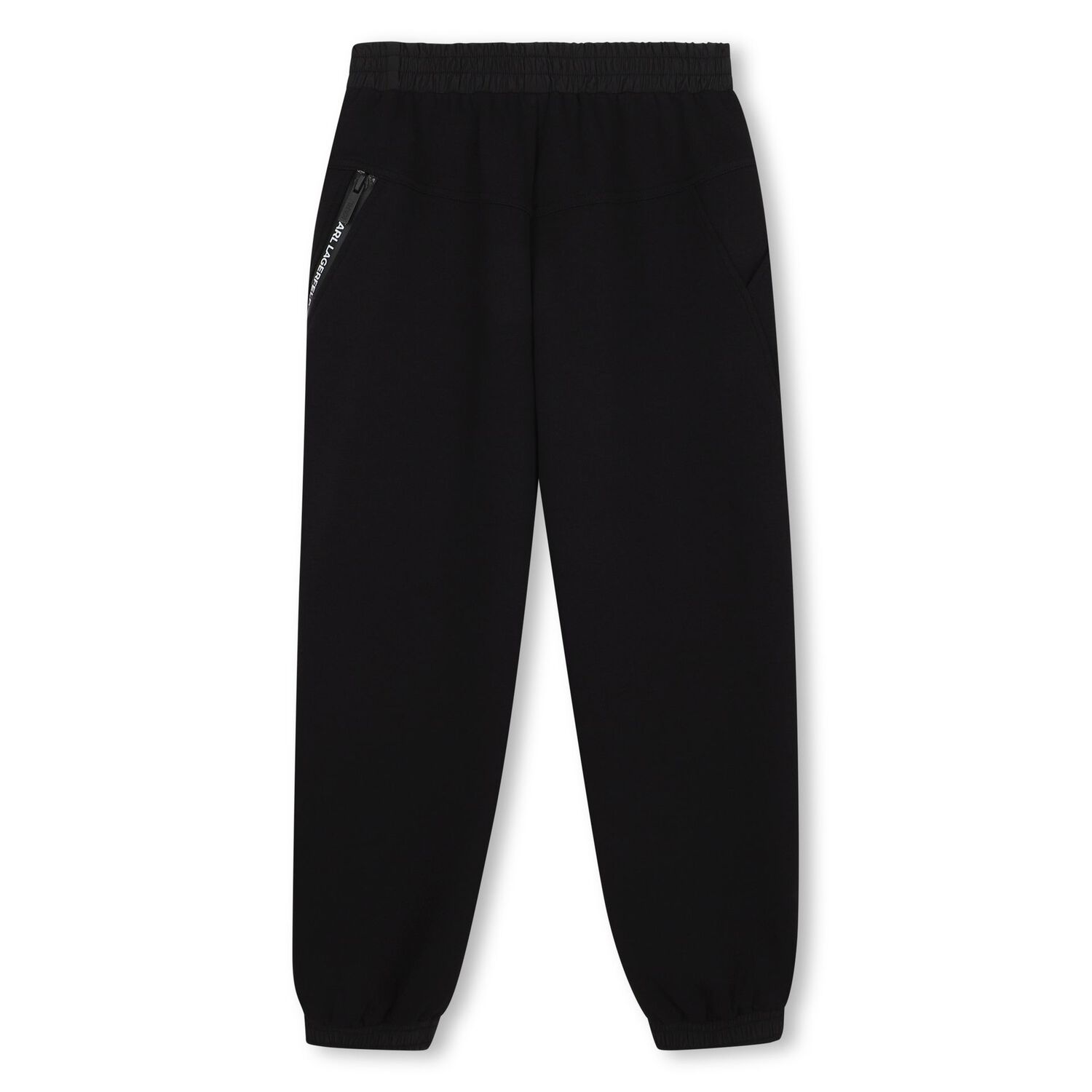 Boys Black Logo Joggers, 1, hi-res