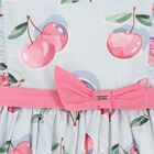 فستان كرزي أزرق ووردي للبنات الصغار, 2, hi-res