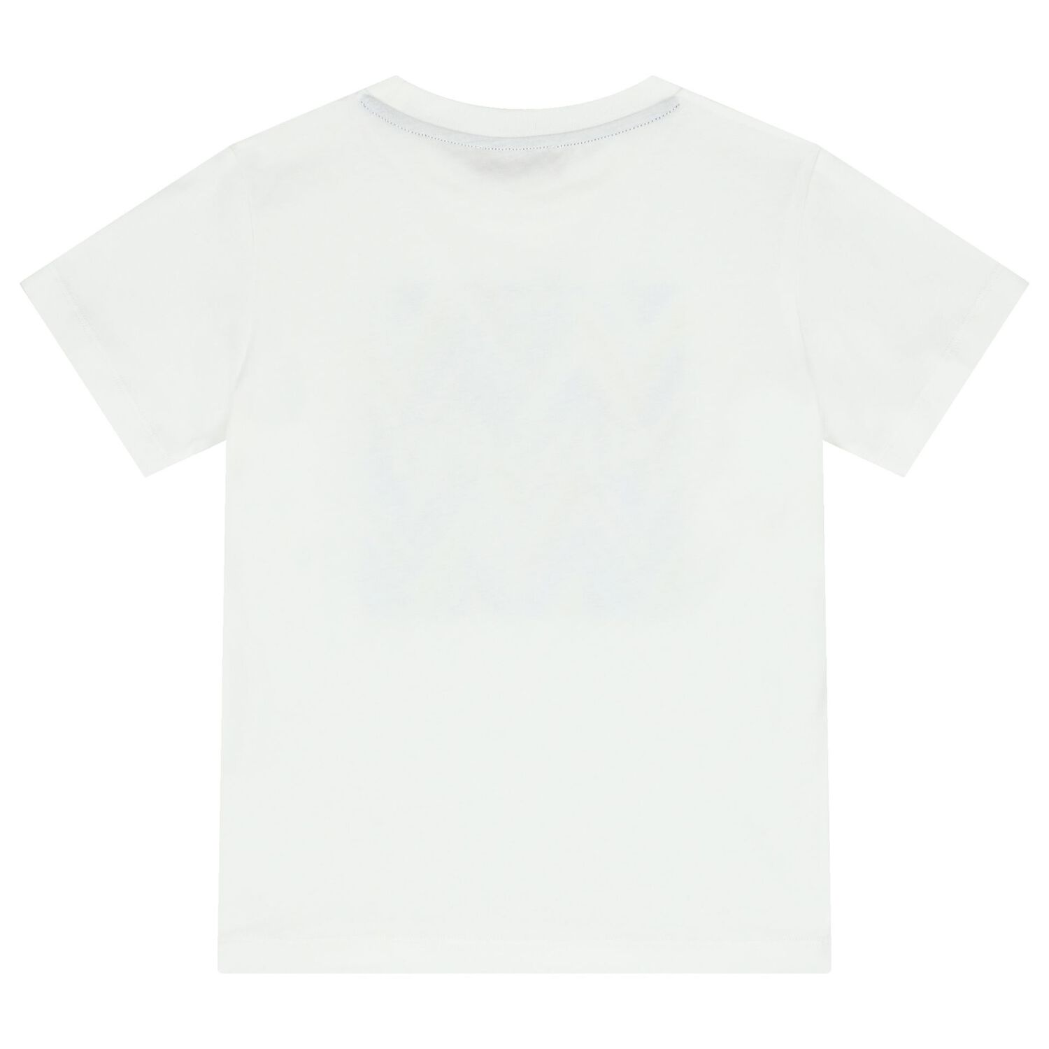 Boys White Logo T-Shirt, 1, hi-res