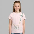 Girls Pink Logo Bag T-Shirt, 2, hi-res