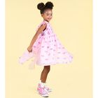 فستان بنات تول باللون الوردي, 3, hi-res