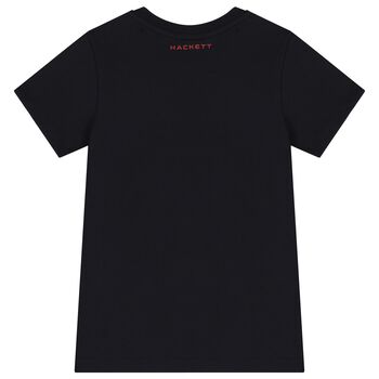 Boys Black Logo T-Shirt
