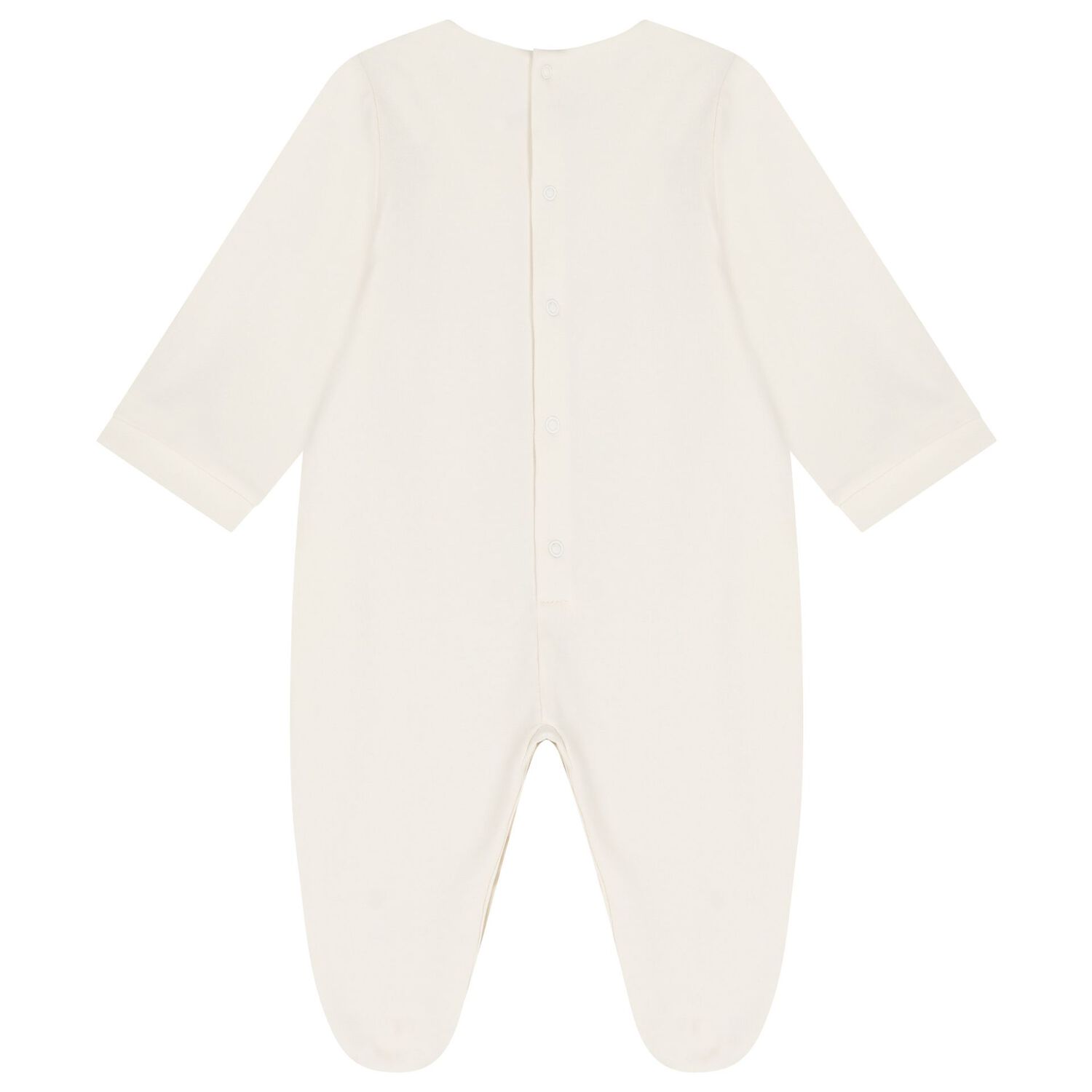 أفارول بنات بالشعار باللون العاجي, 1, hi-res