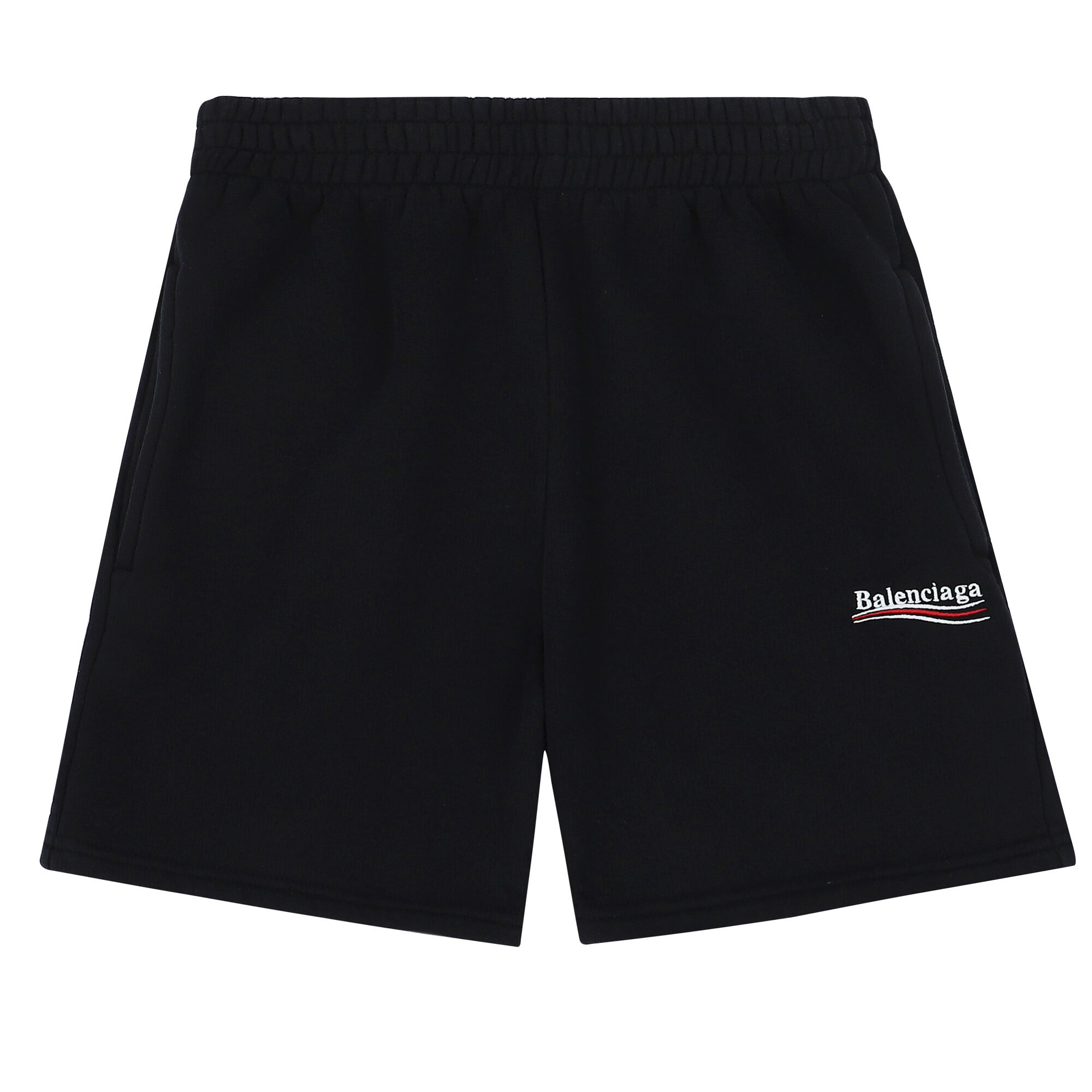 Balenciaga Black Logo Shorts | Junior Couture UAE