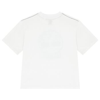 Boys White Logo T-Shirt