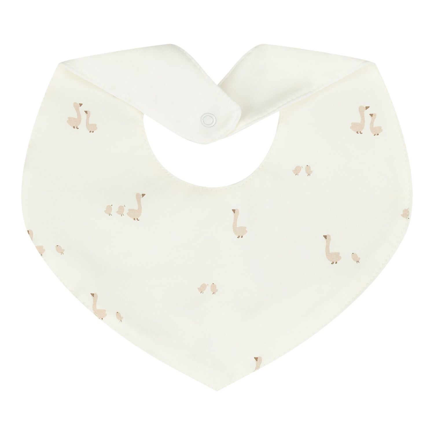 Baby Girls Swan Beige Romper Set, 4, hi-res