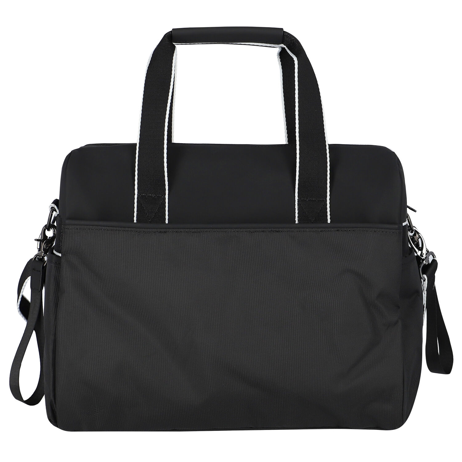 Black Logo Baby Changing Bag, 1, hi-res image number null