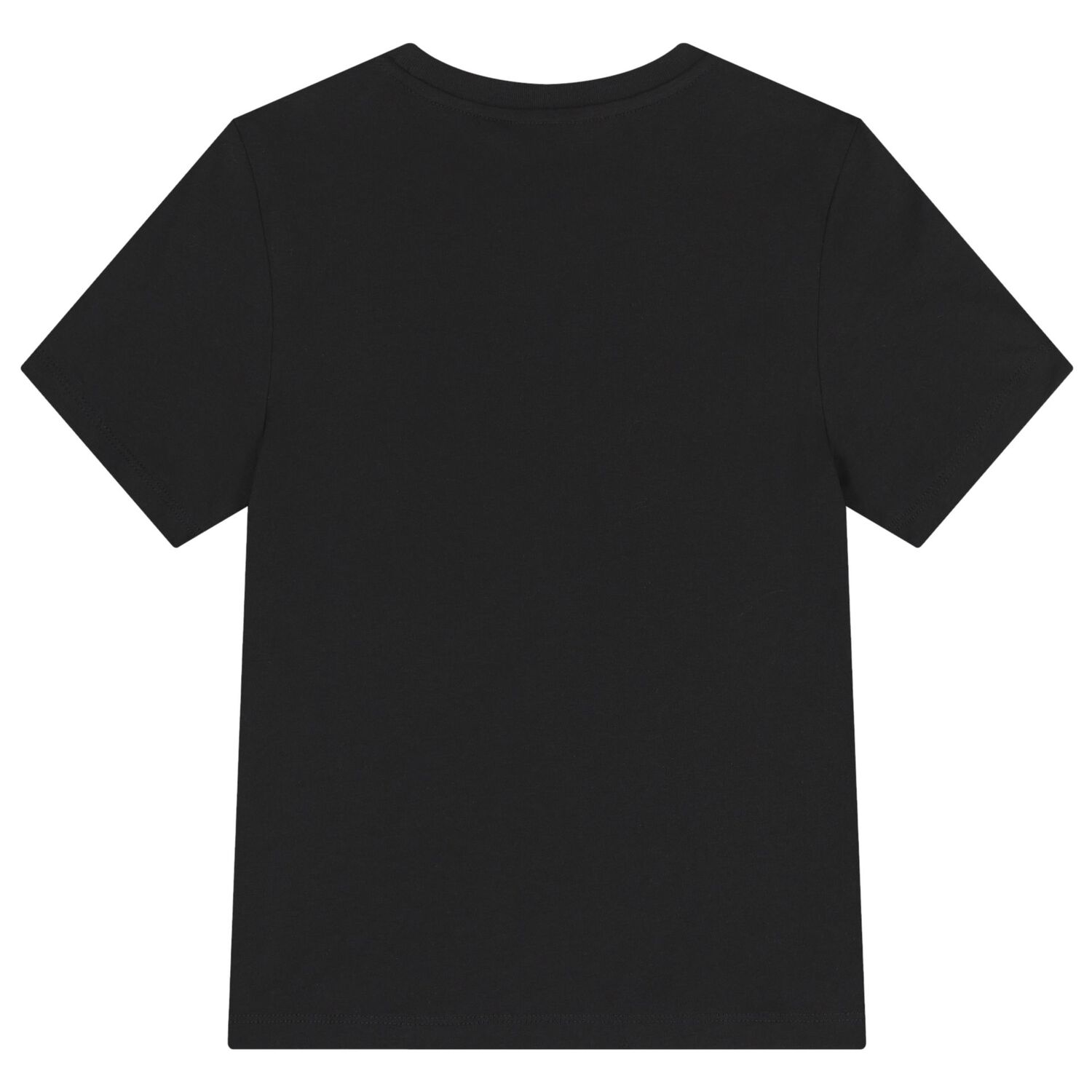 طقم شورت أسود للأولاد بشعار, 4, hi-res