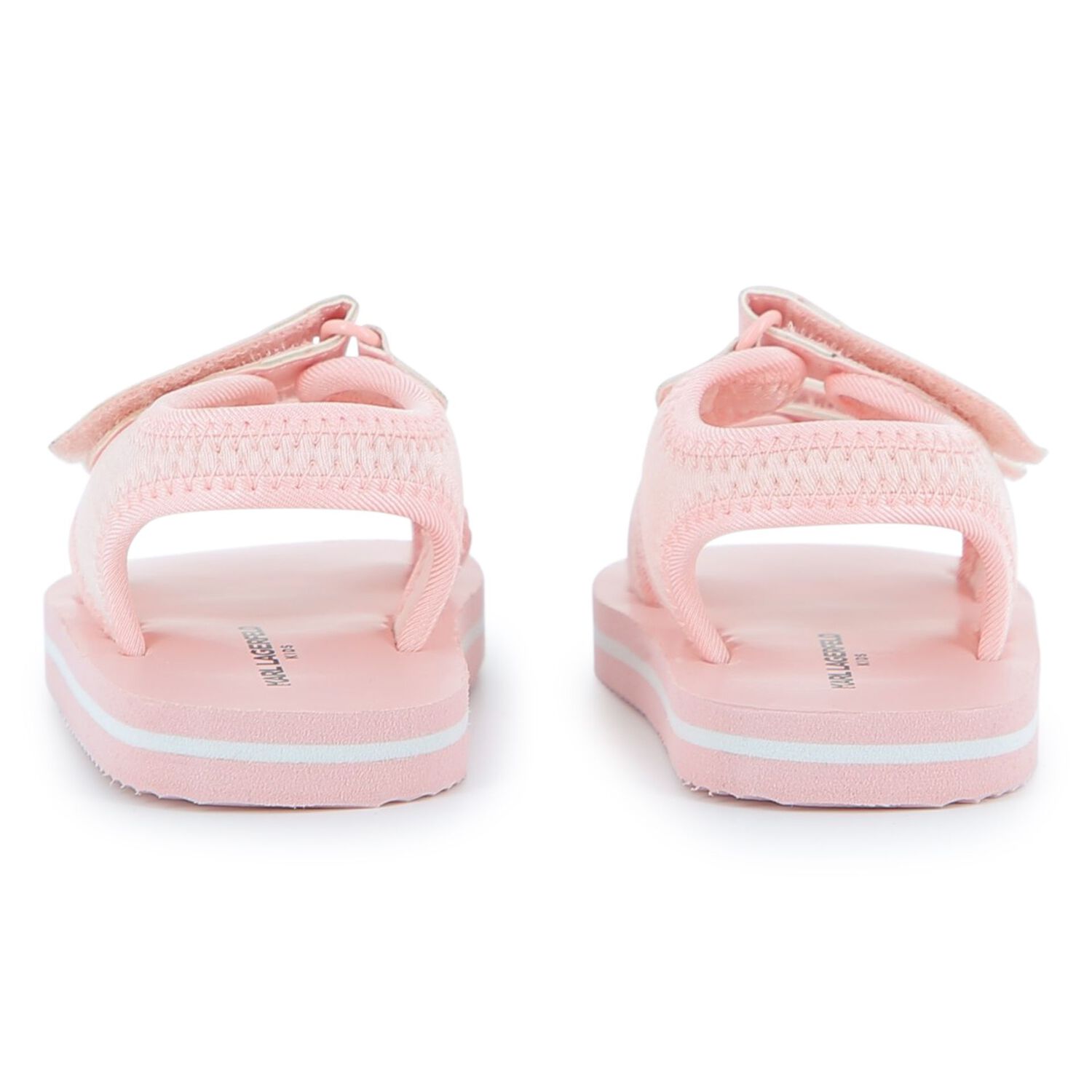 Girls Pink Choupette & Karl Sandals, 2, hi-res