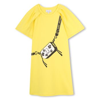 Girls Yellow Bag Dress
