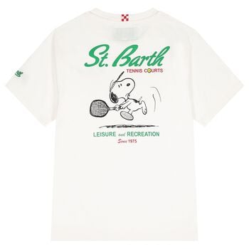 Boys Ivory Snoopy T-Shirt