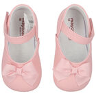 Baby Girls Pink Bow Pre Walker Shoes Set, 1, hi-res