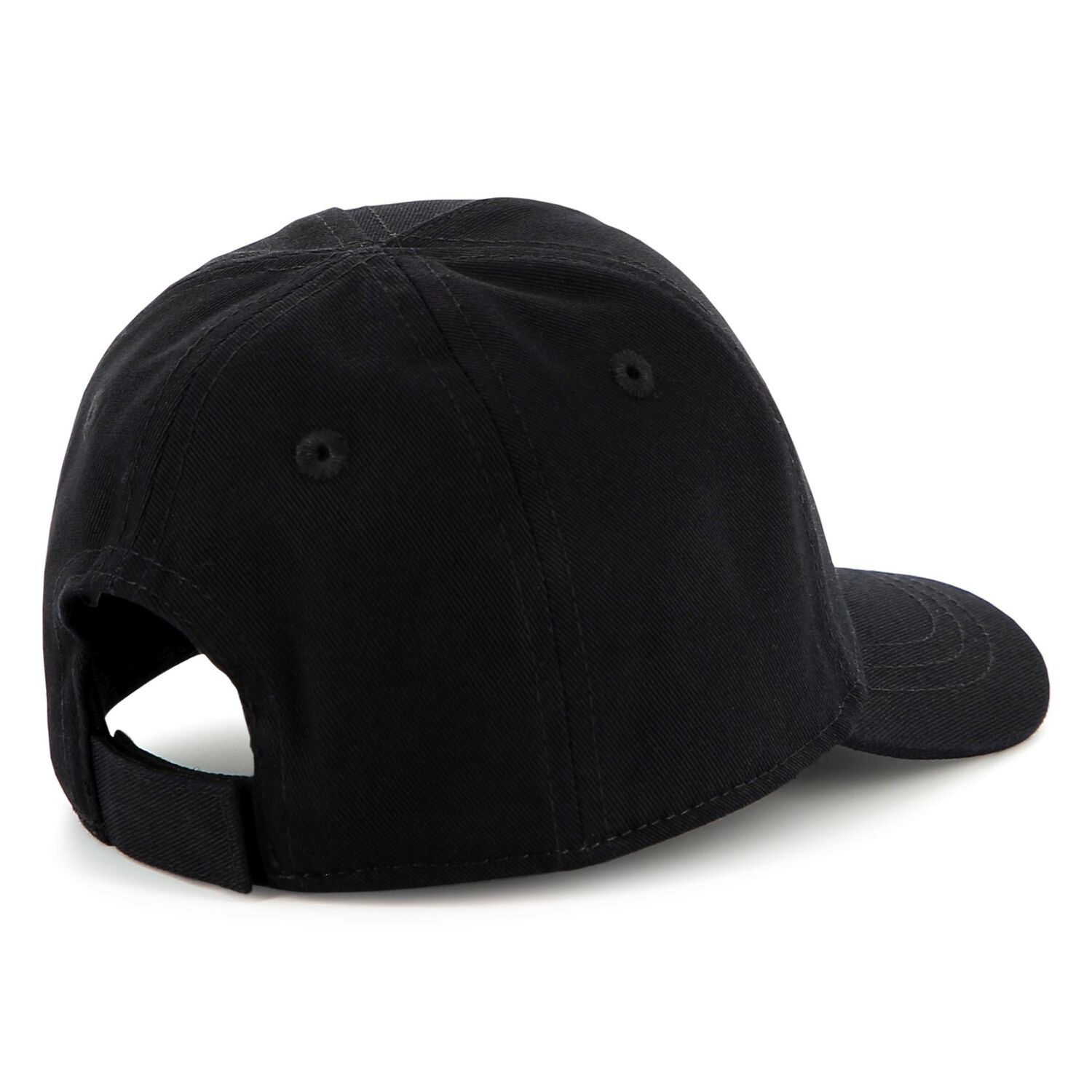 Baby Boys Black Logo Cap, 1, hi-res