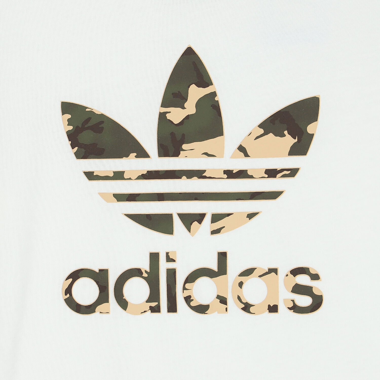 White Trefoil Logo T-Shirt, 1, hi-res image number null