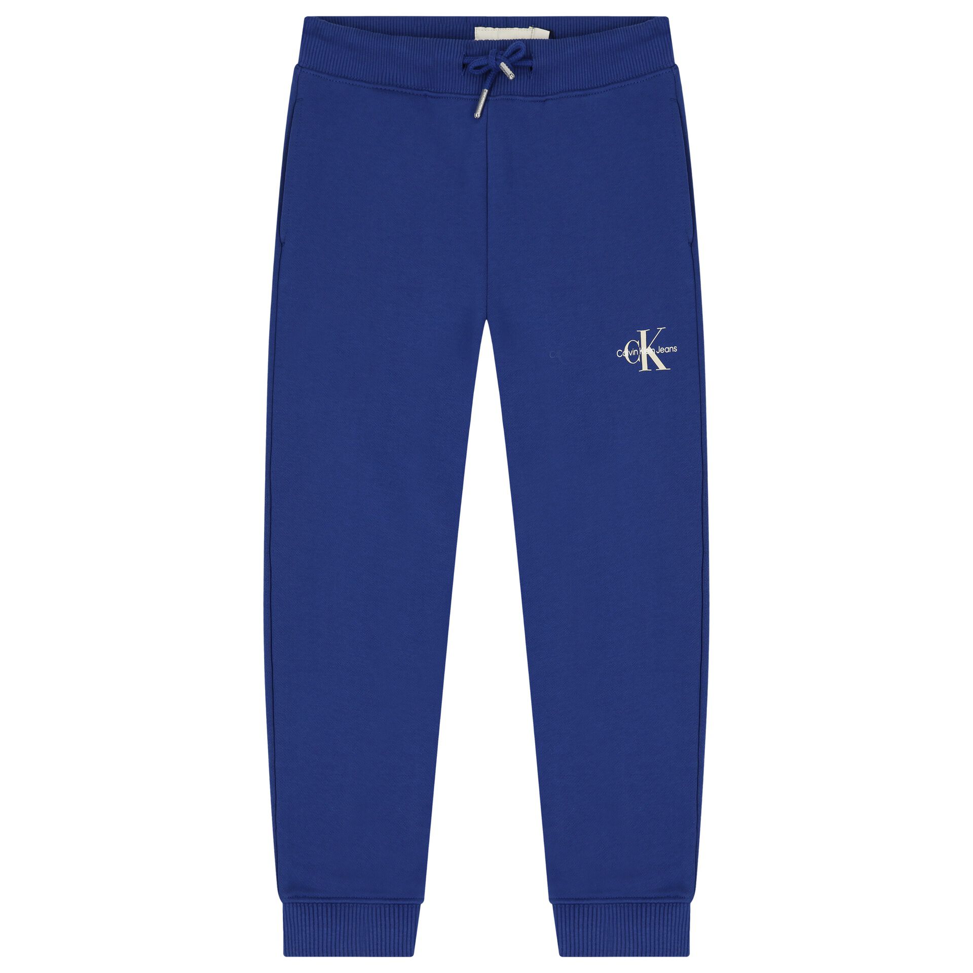 Calvin Klein Boys Blue Logo Joggers Junior Couture UAE