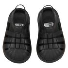 Black Logo Superstar Sandals, 1, hi-res