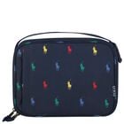 Boys Navy Blue Pony Logo Lunch Bag ( 23cm ), 2, hi-res