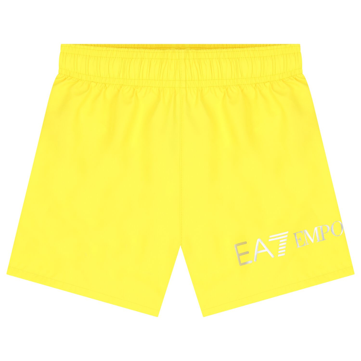 Boys Yellow Logo Swim Shorts, 1, hi-res image number null