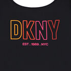 مايوه سباحة بالشعار باللون الأسود للبنات , 1, hi-res