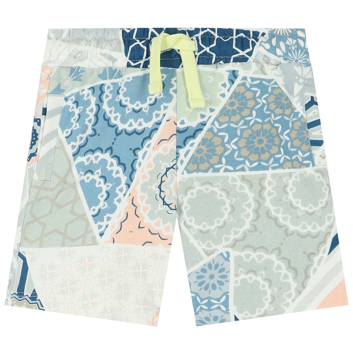 Boys Multi-Colored Logo Shorts, 3, hi-res image number null