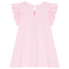 Younger Girls Pink Teddy Bear T-Shirt, 1, hi-res