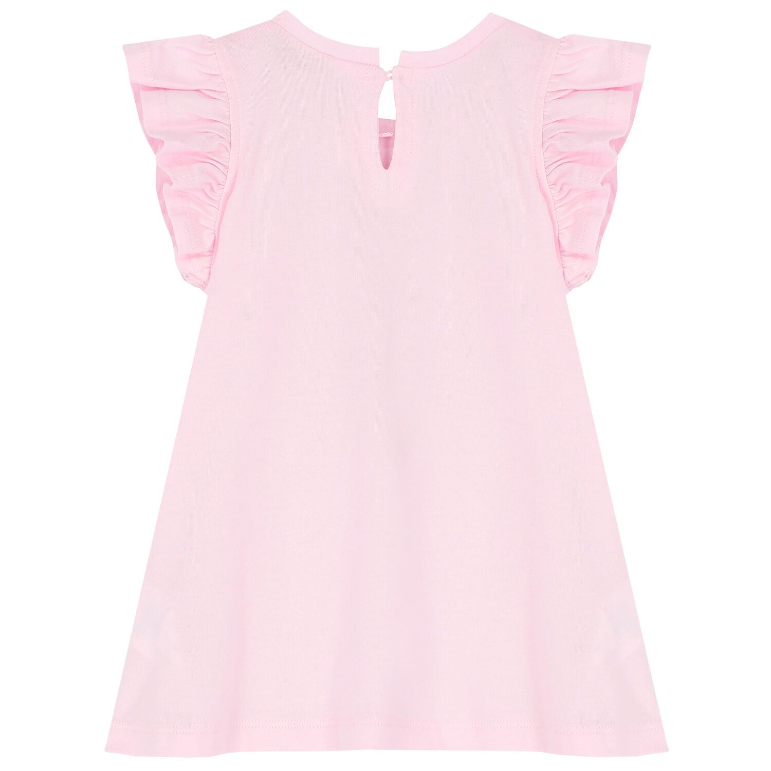 Younger Girls Pink Teddy Bear T-Shirt, 1, hi-res