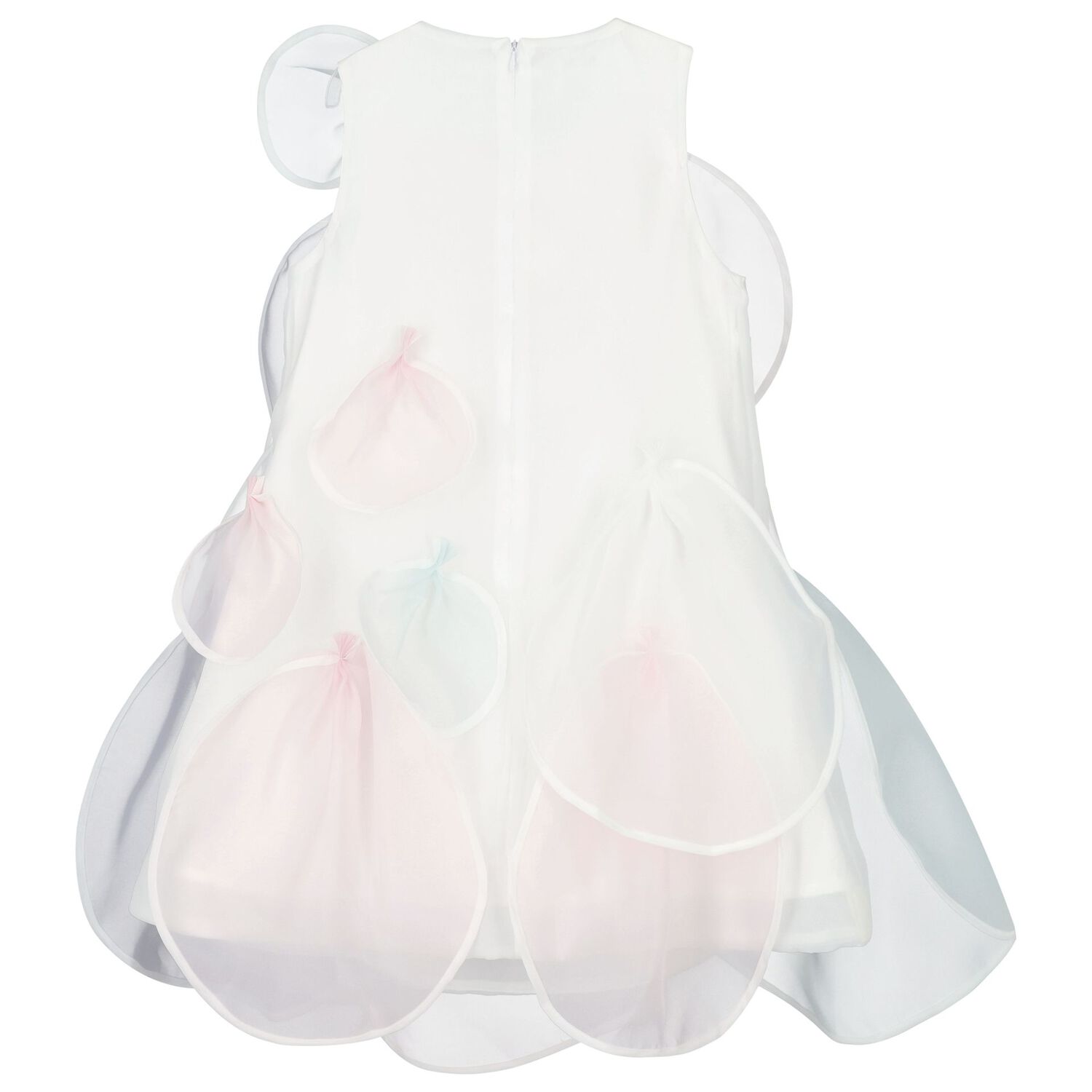 فستان  بنات ببتلات شيفون  متعدد  الألوان , 1, hi-res image number null