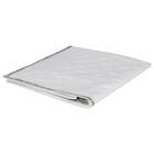 بطانيه اطفال مبطنة بالشعار باللون الابيض, 1, hi-res