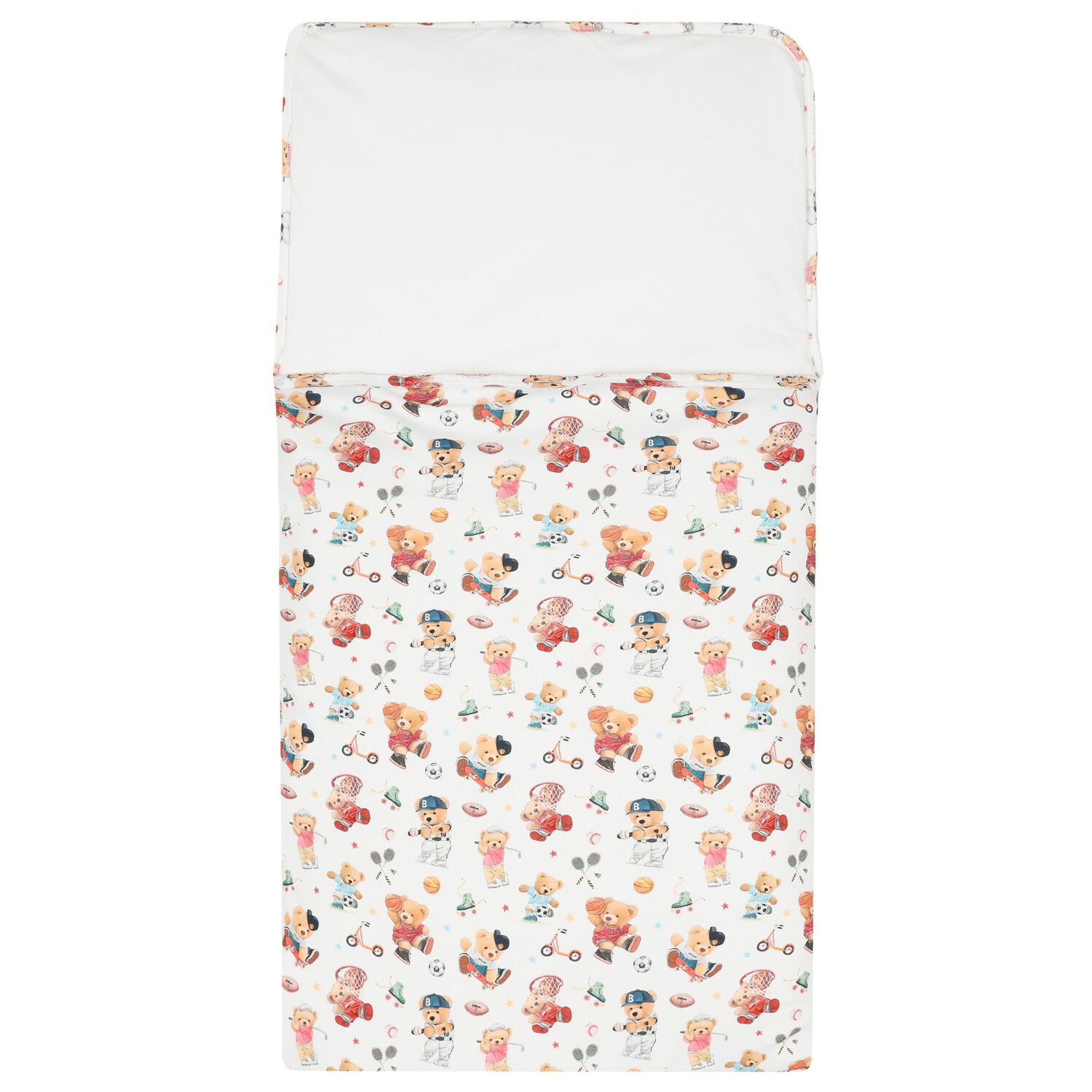 مدس الدب الأبيض المرح للأولاد الصغار, 1, hi-res