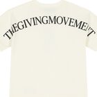 Oversized Ivory Logo T-Shirt, 1, hi-res