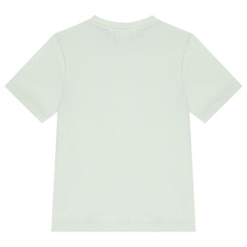 تيشيرت للأولاد بشعار ميني مي باللون الأخضر