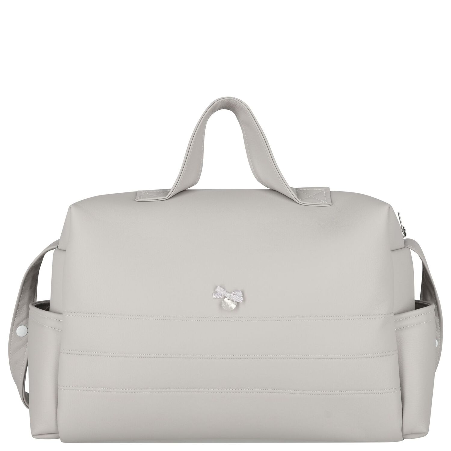 Grey Baby Changing Bag ( 38cm ), 2, hi-res