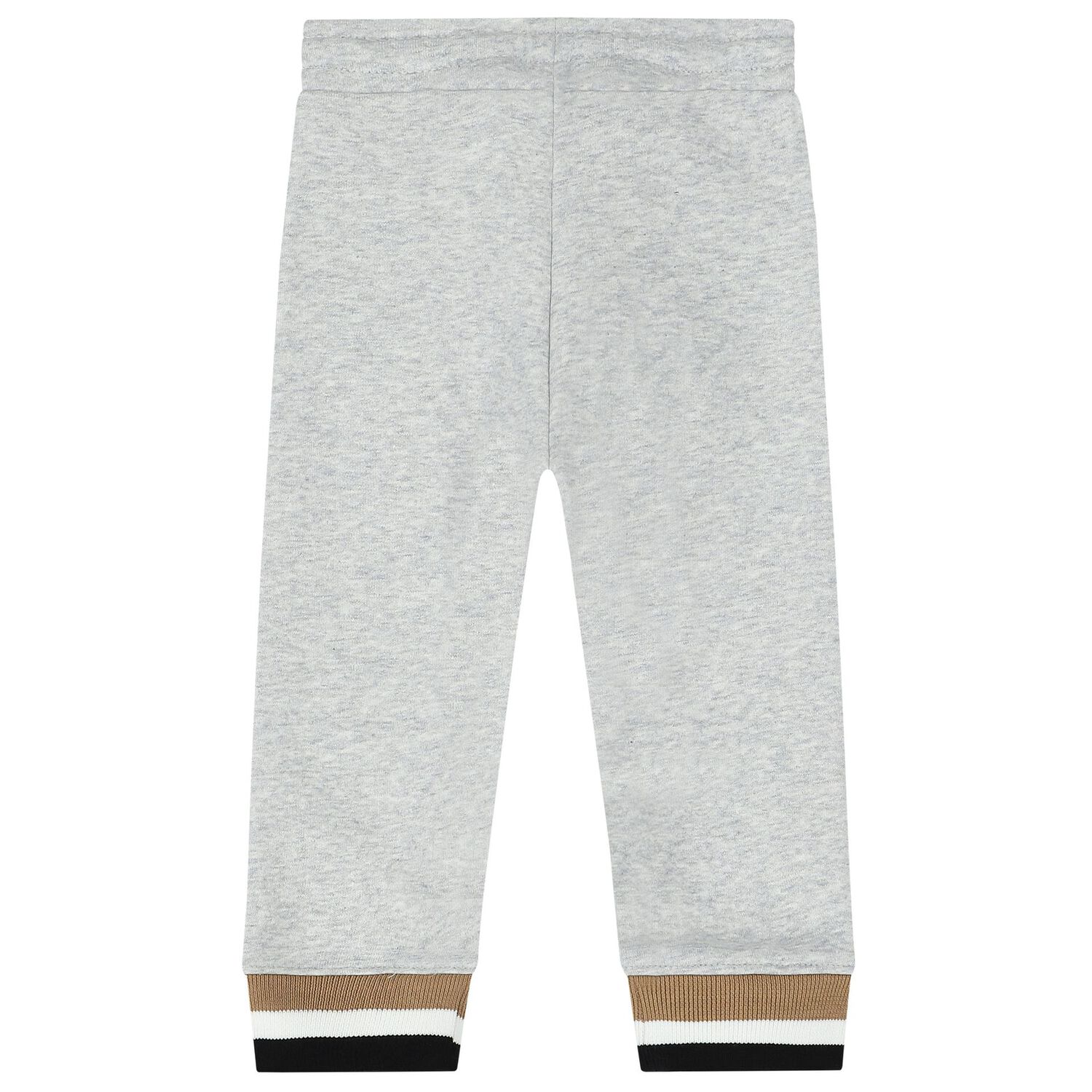 بدلة رياضية أولاد بالشعار باللون الرمادى, 1, hi-res