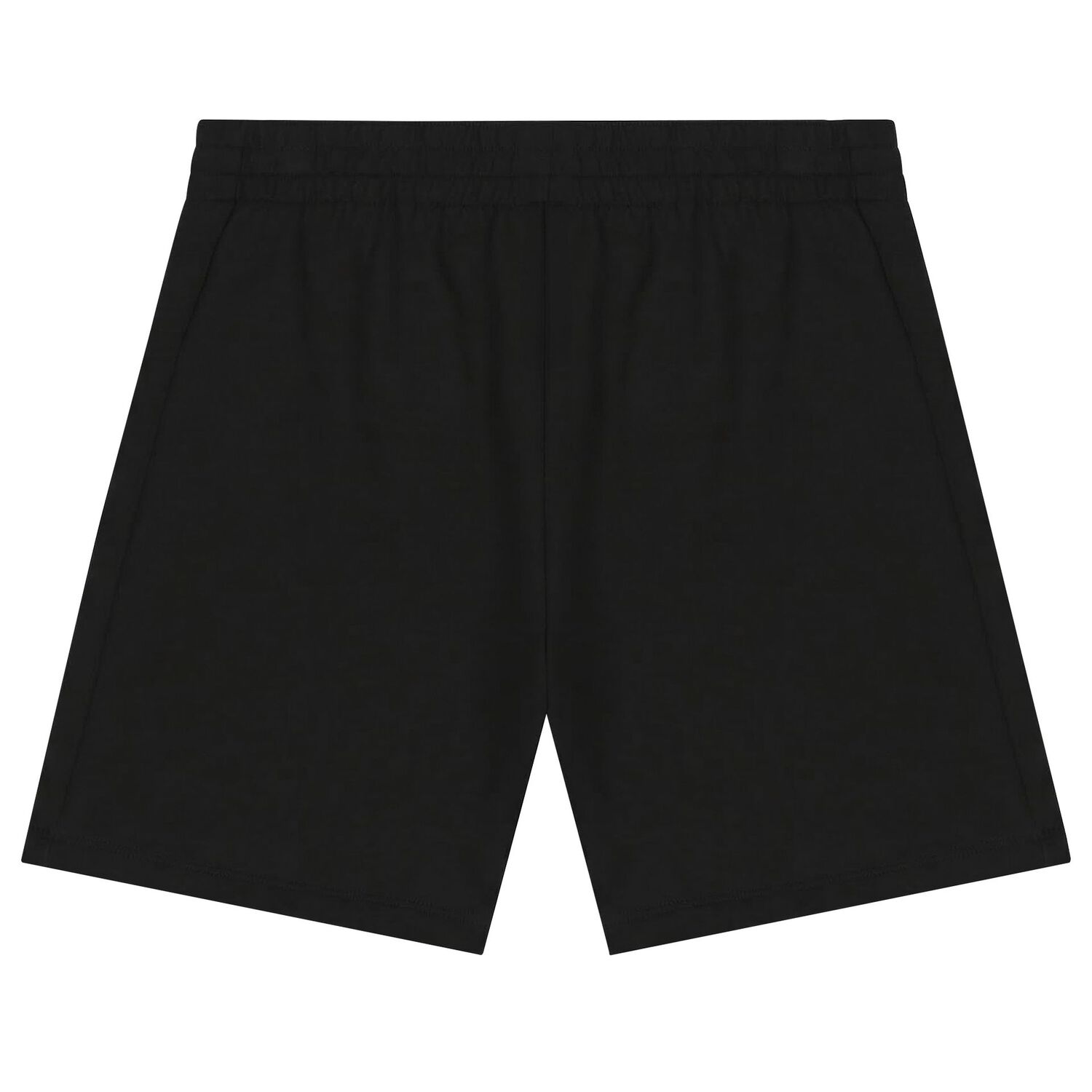 Boys White & Black Logo Shorts Set, 1, hi-res