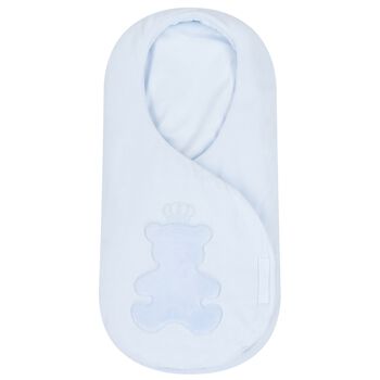 عش دب تيدي أزرق للأولاد الصغار