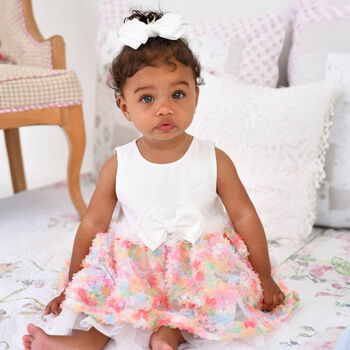 Baby Girls Multi-Coloured Tulle Dress