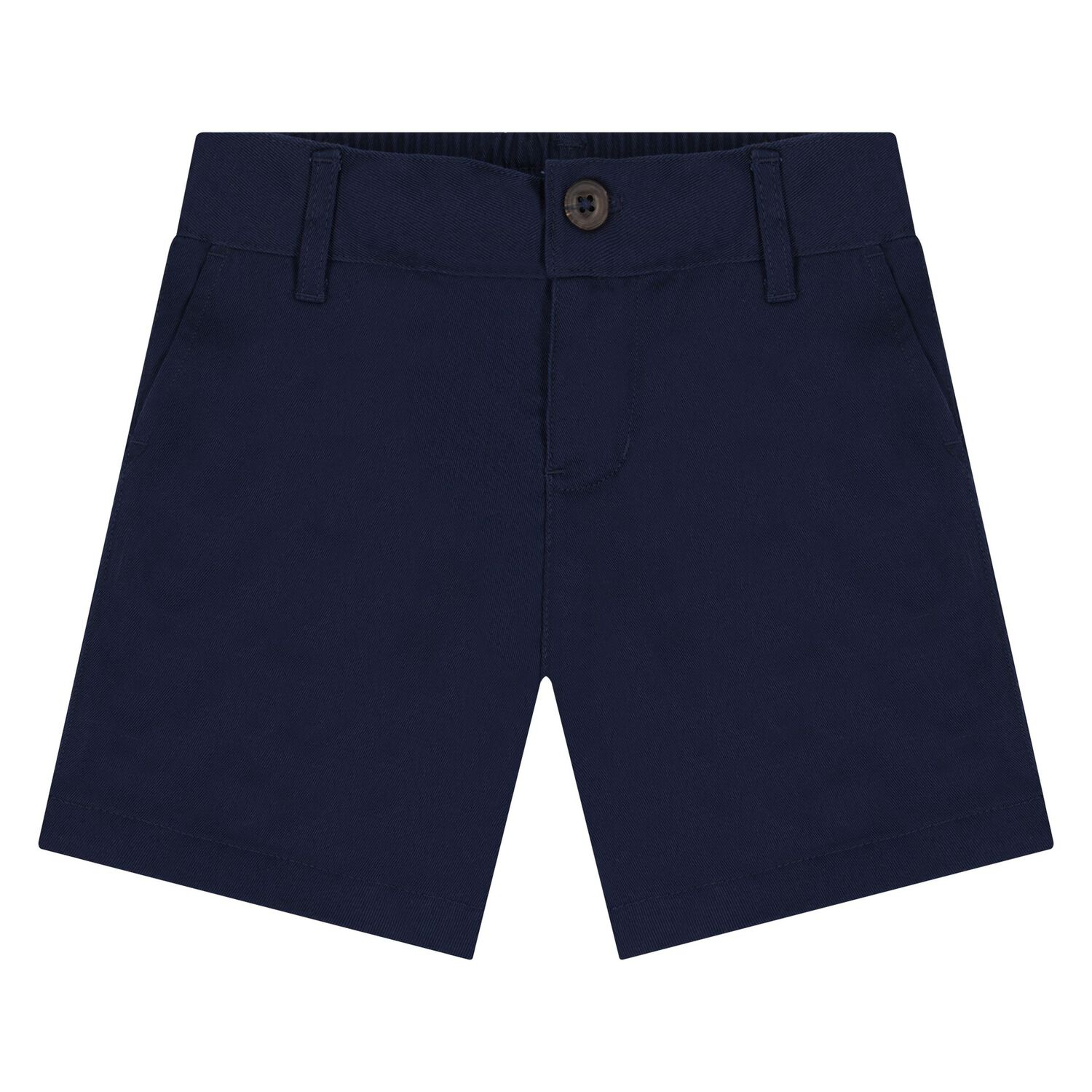 طقم شورت اولاد بشعار الدب باللون الابيض والازرق, 1, hi-res